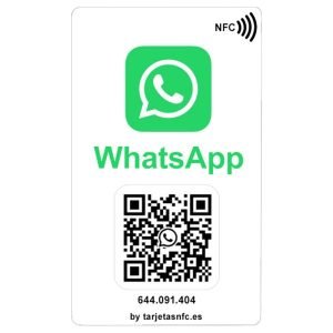 TARJETA NFC WHASTAPP